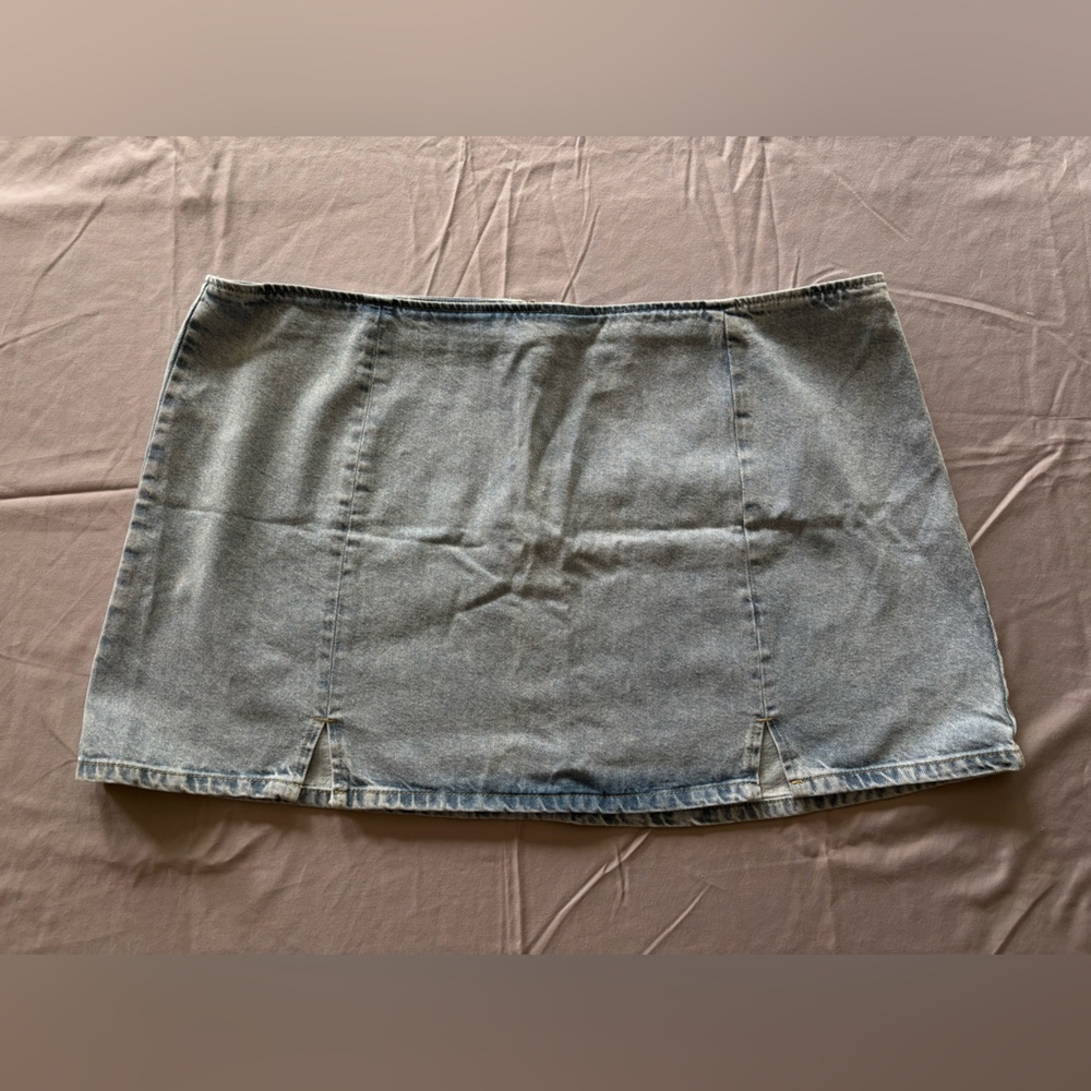 ASOS Gray Mini Skirt